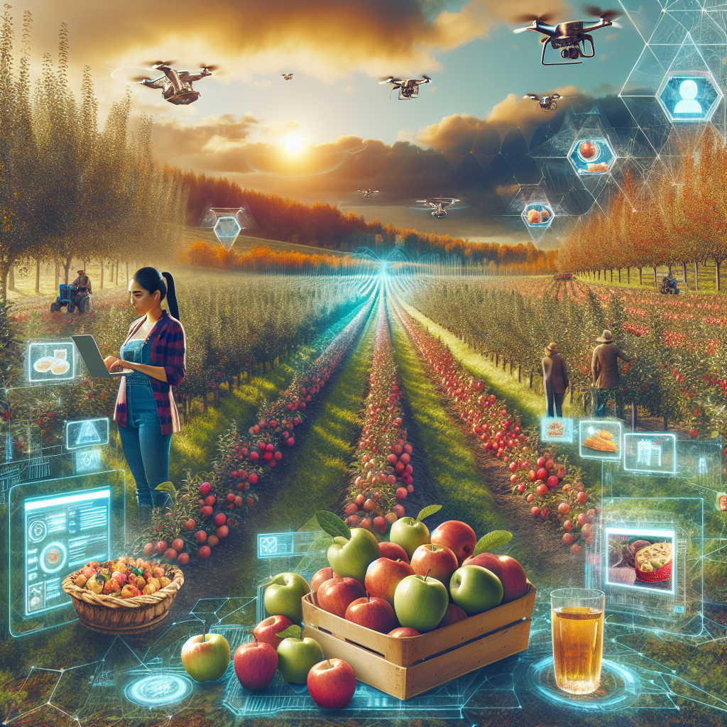 Marketing strategies for apple orchards