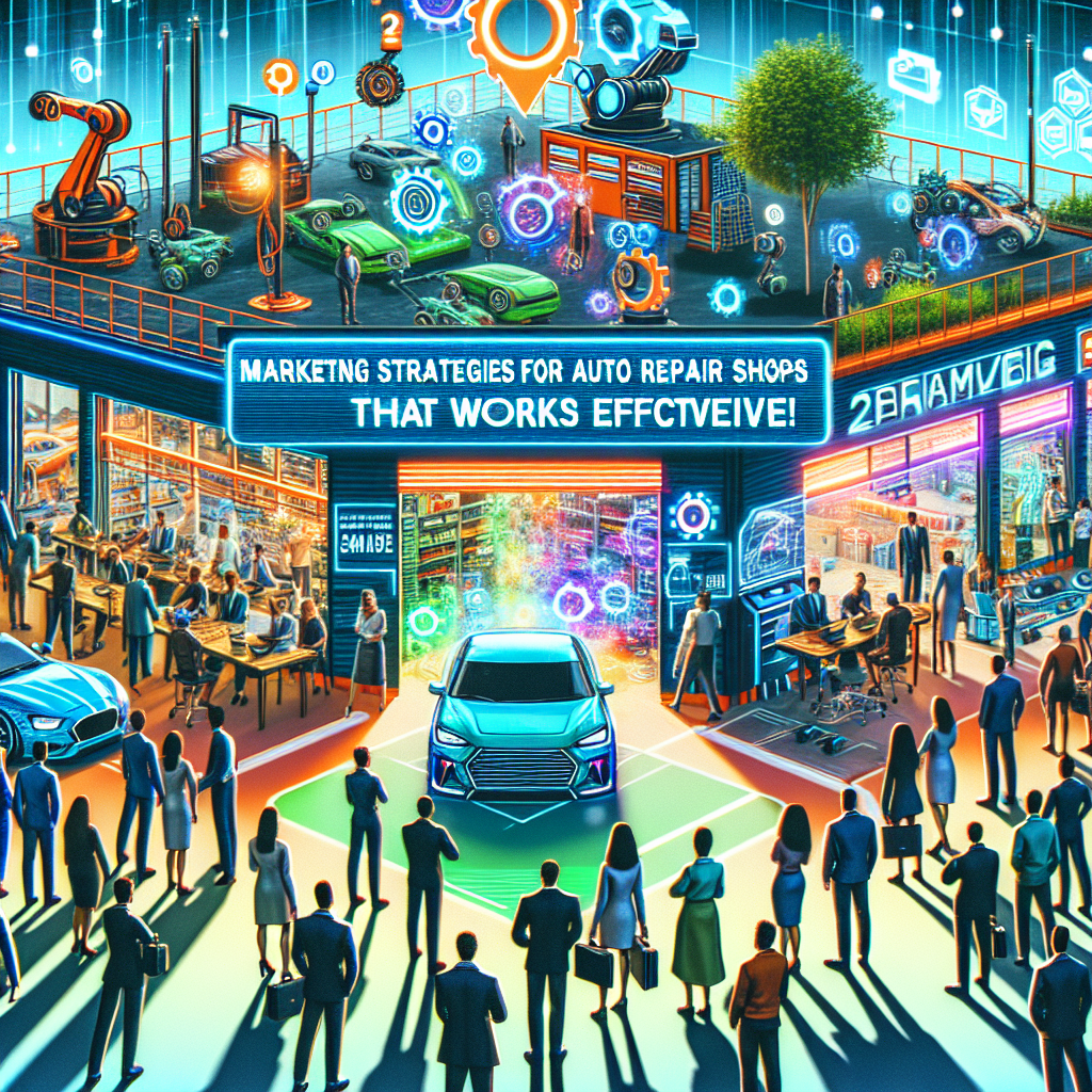Marketing strategies for auto repair shops