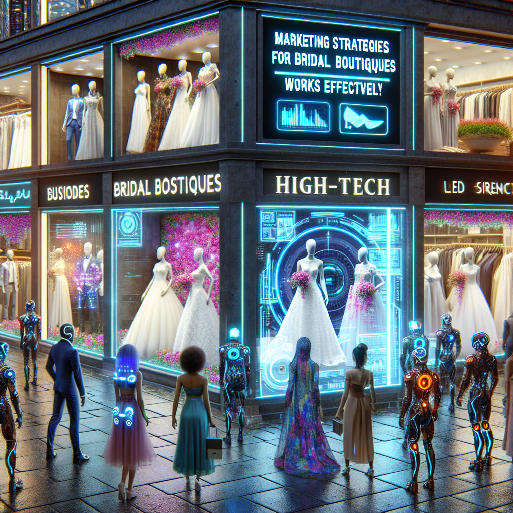 Marketing strategies for bridal boutiques