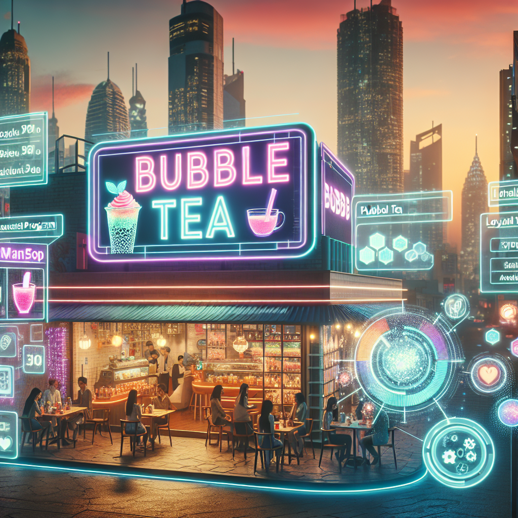 Marketing strategies for bubble tea