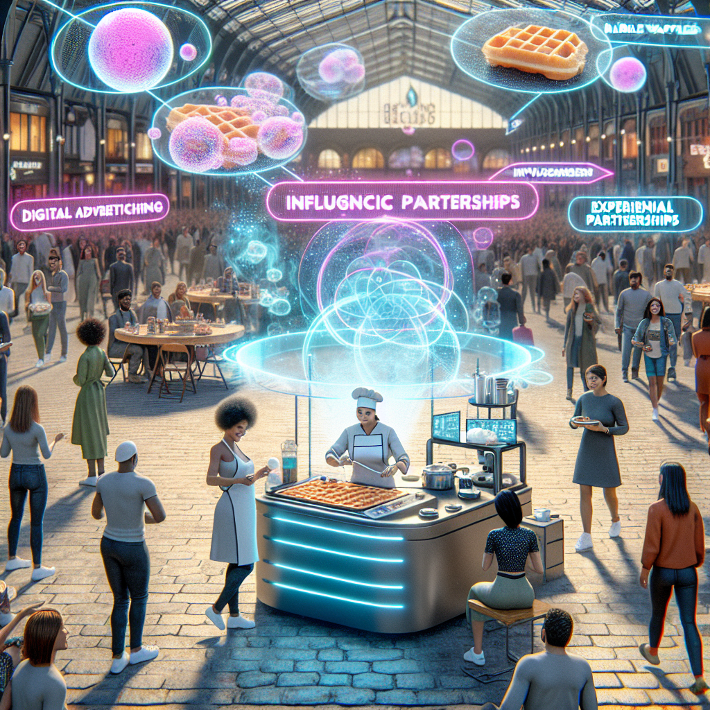 Marketing strategies for bubble waffle