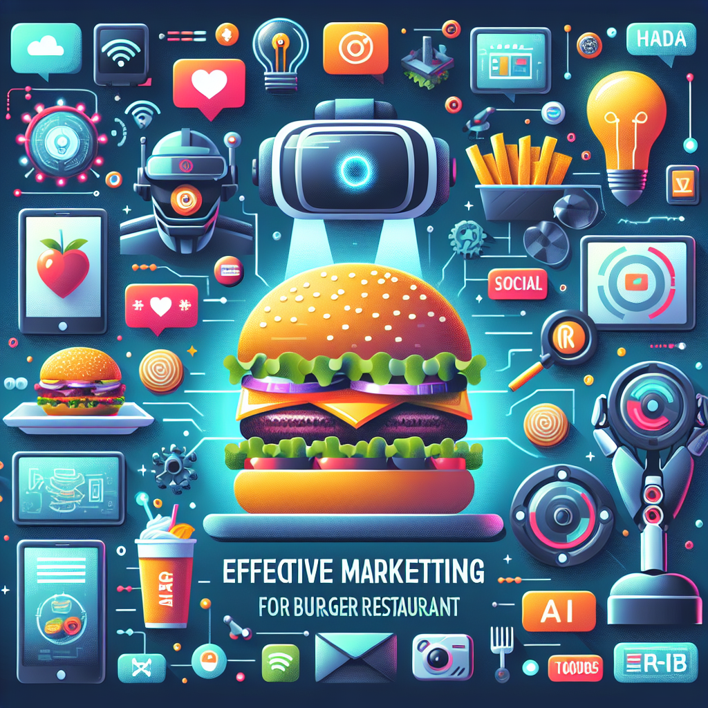 Marketing strategies for burger restaurants