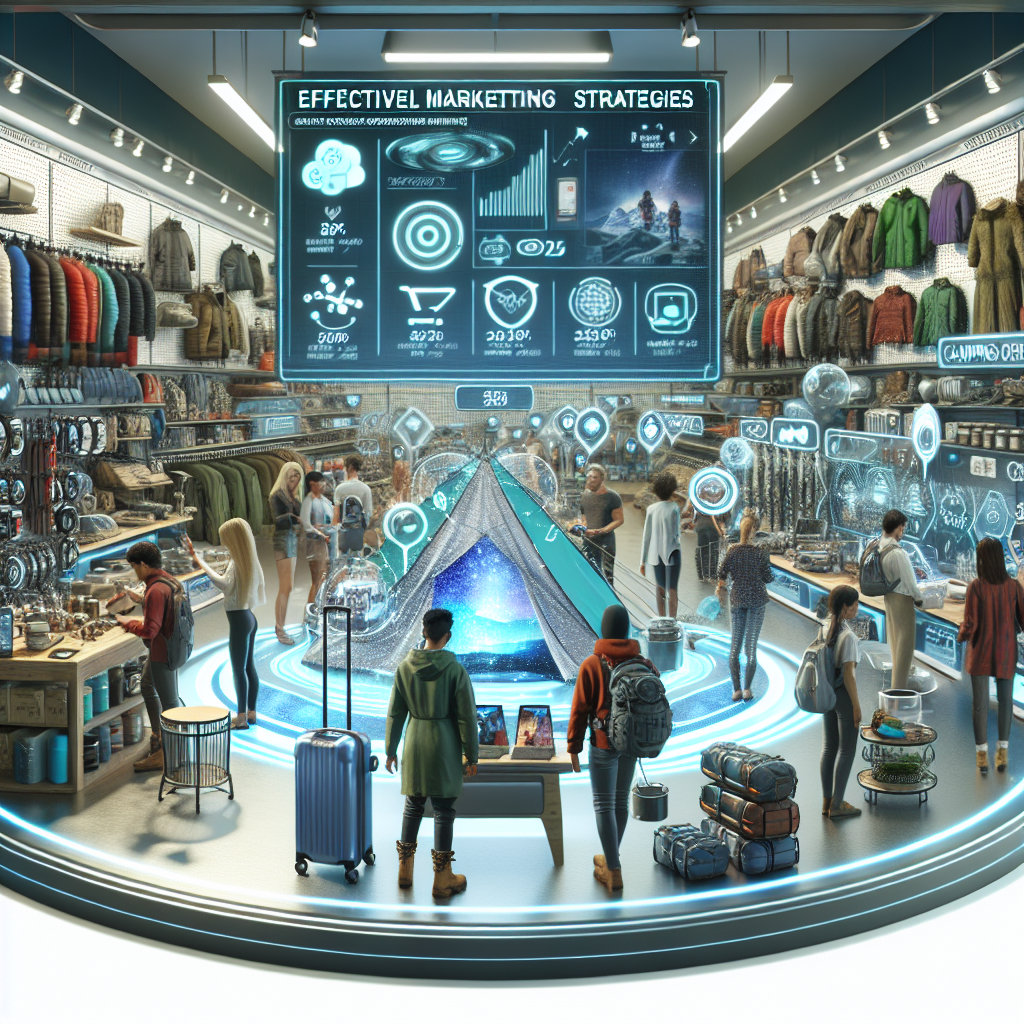 Marketing strategies for camping gear