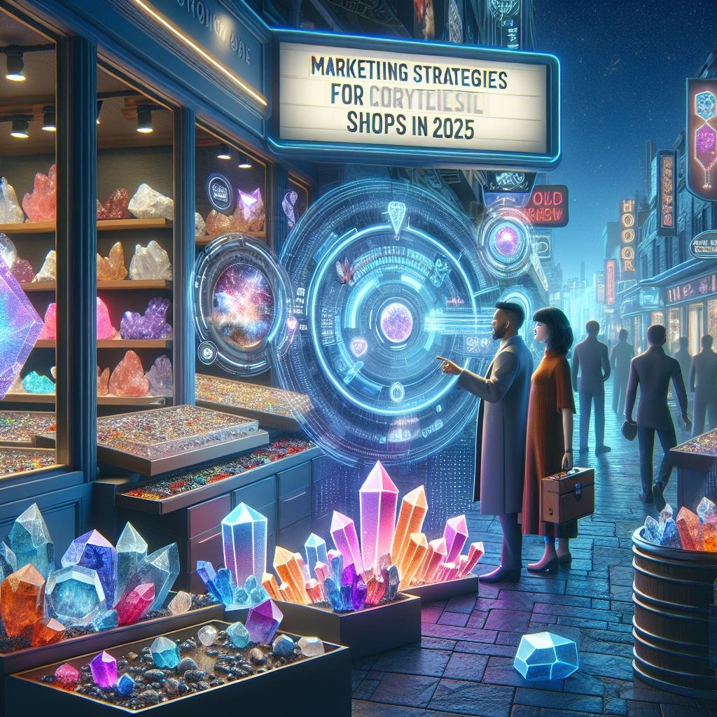 Marketing strategies for crystal shops