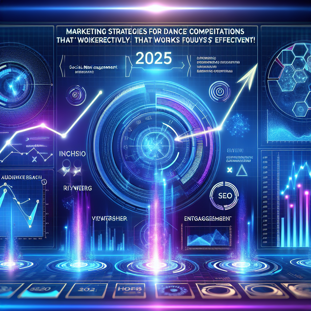 Marketing strategies for dance competitions