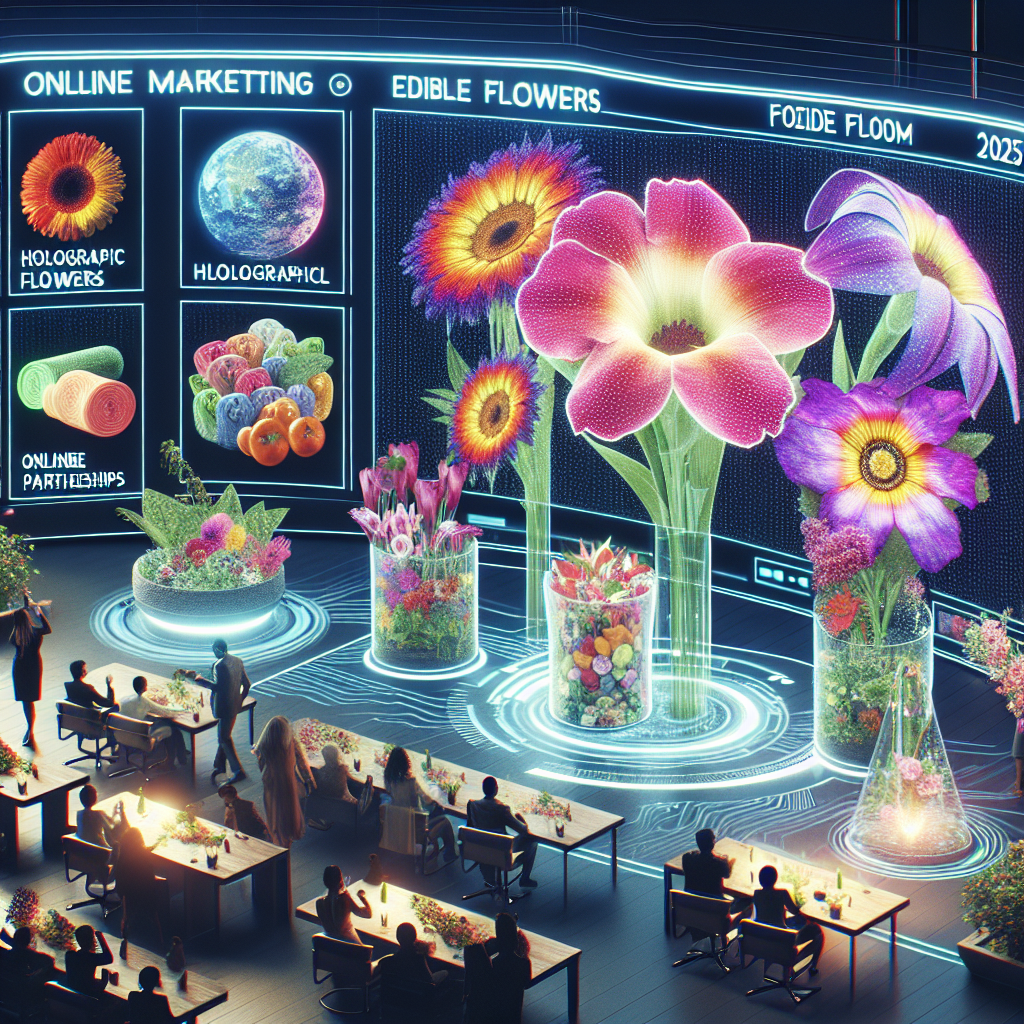 Marketing strategies for edible flowers
