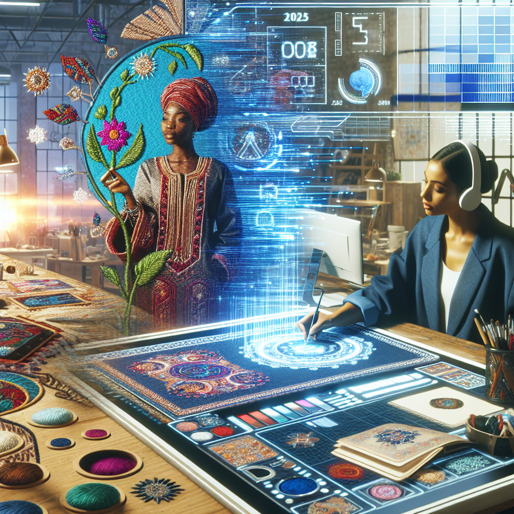 Marketing strategies for embroidery artists