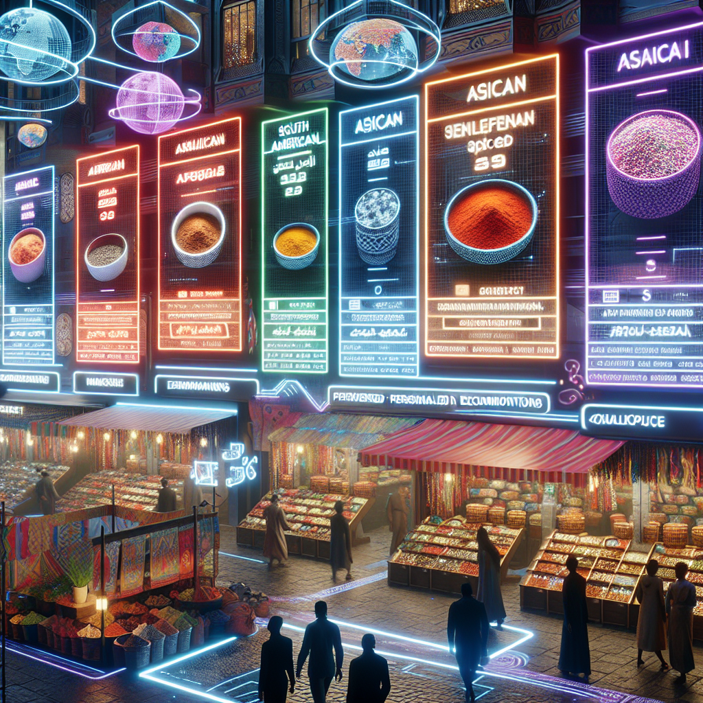 Marketing strategies for exotic spices