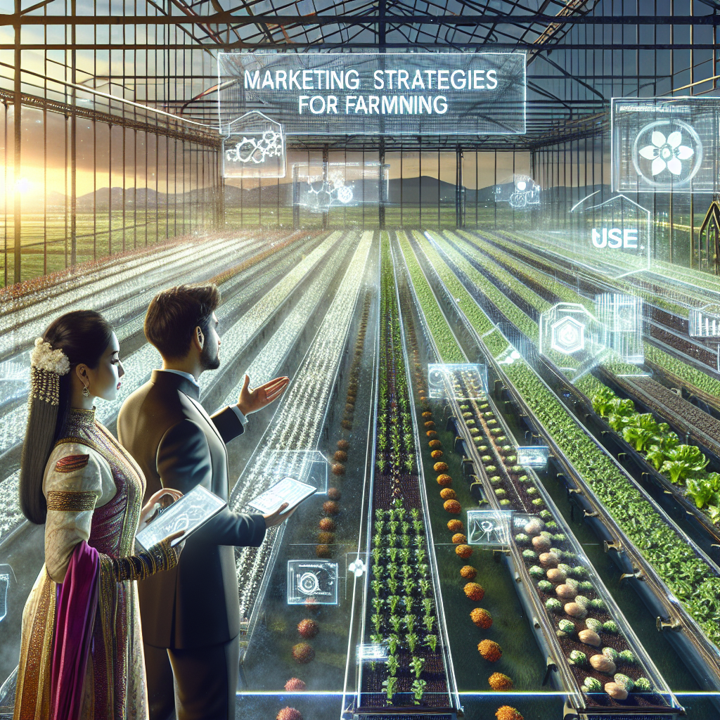 Marketing strategies for farming