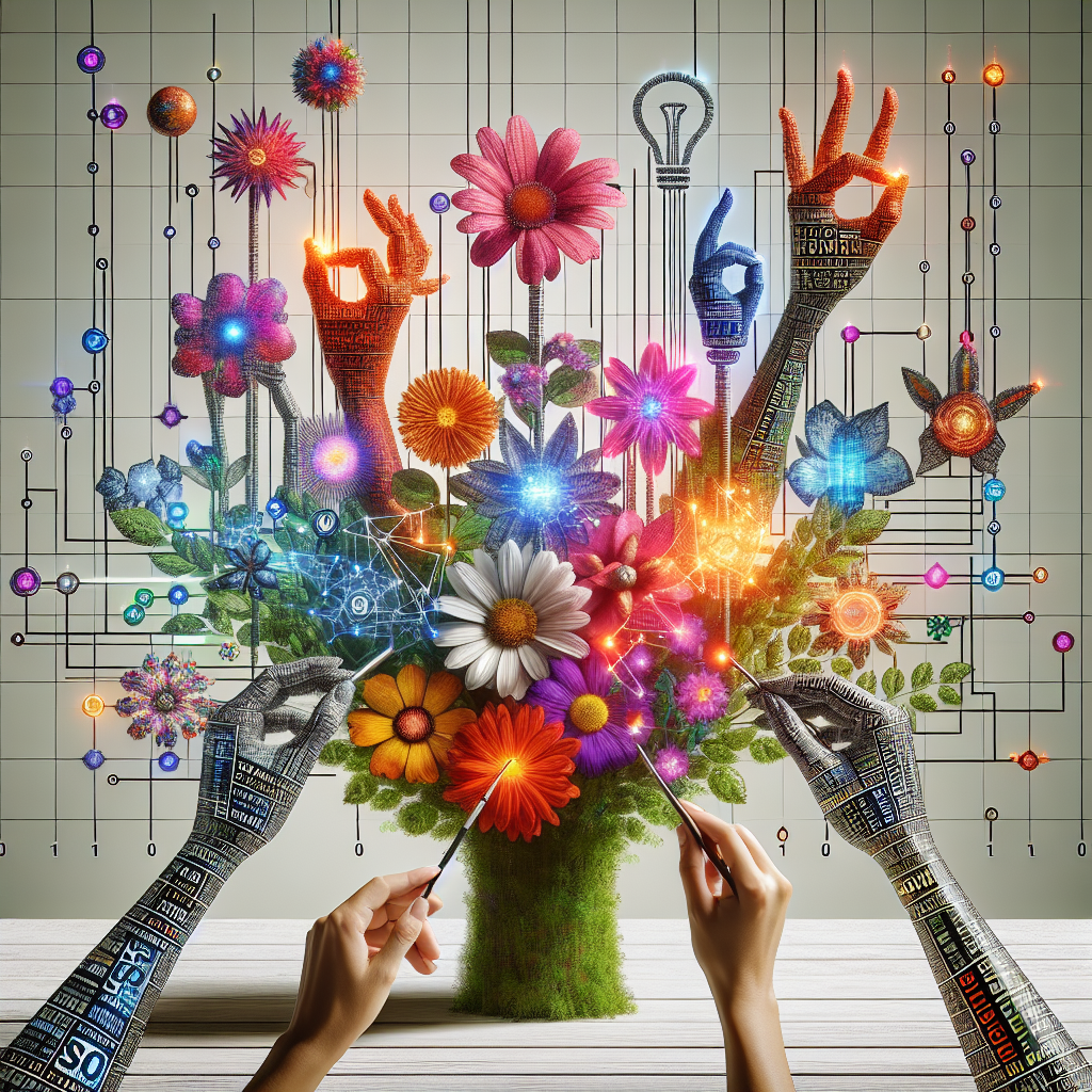 Marketing strategies for floral design