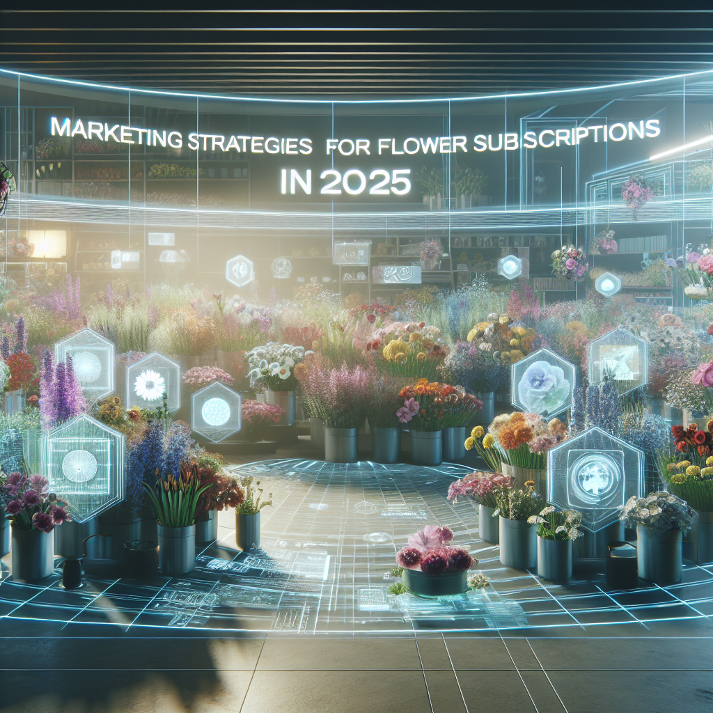 Marketing strategies for flower subscriptions