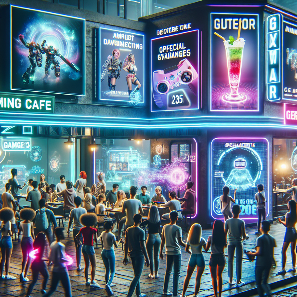 Marketing strategies for gaming cafes