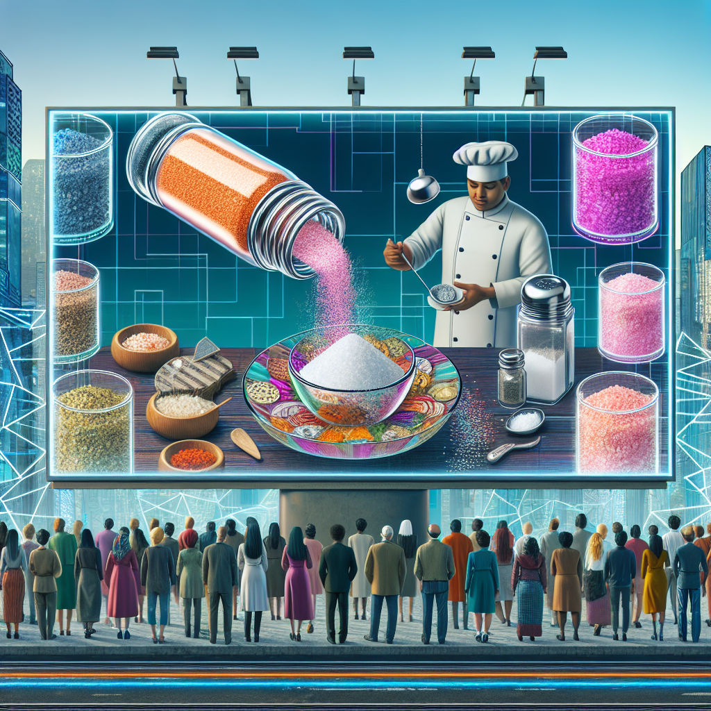 Marketing strategies for gourmet salt