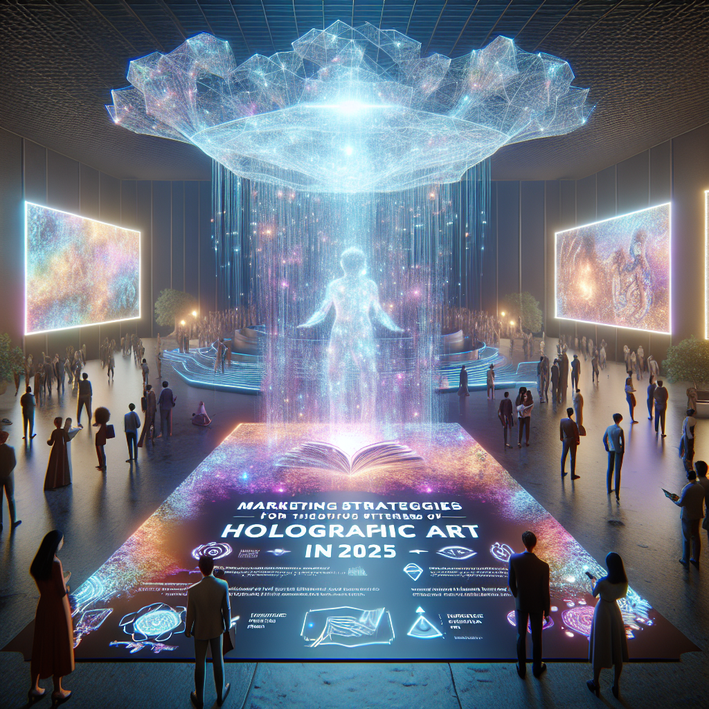Marketing strategies for holographic art