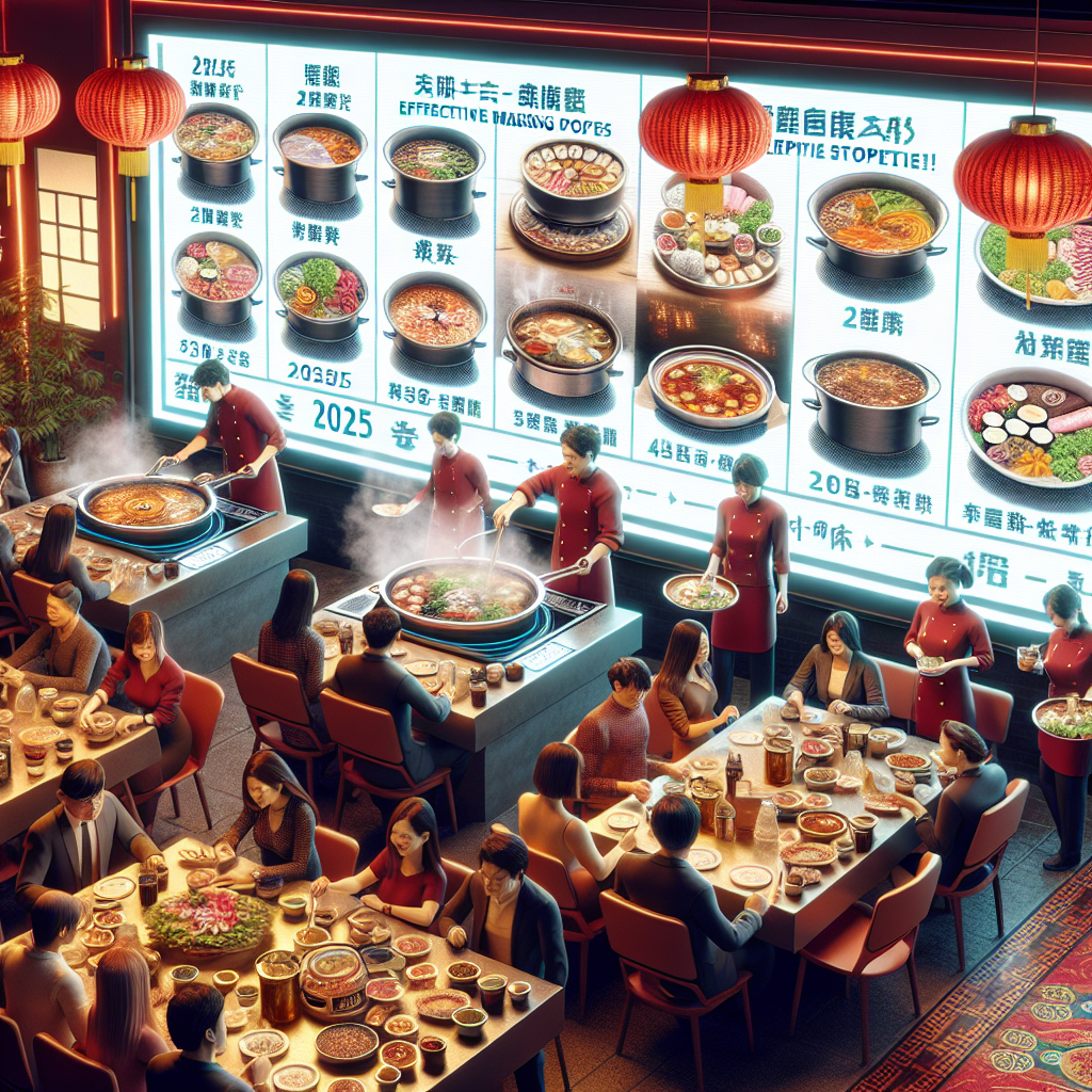 Marketing strategies for hot pot restaurants