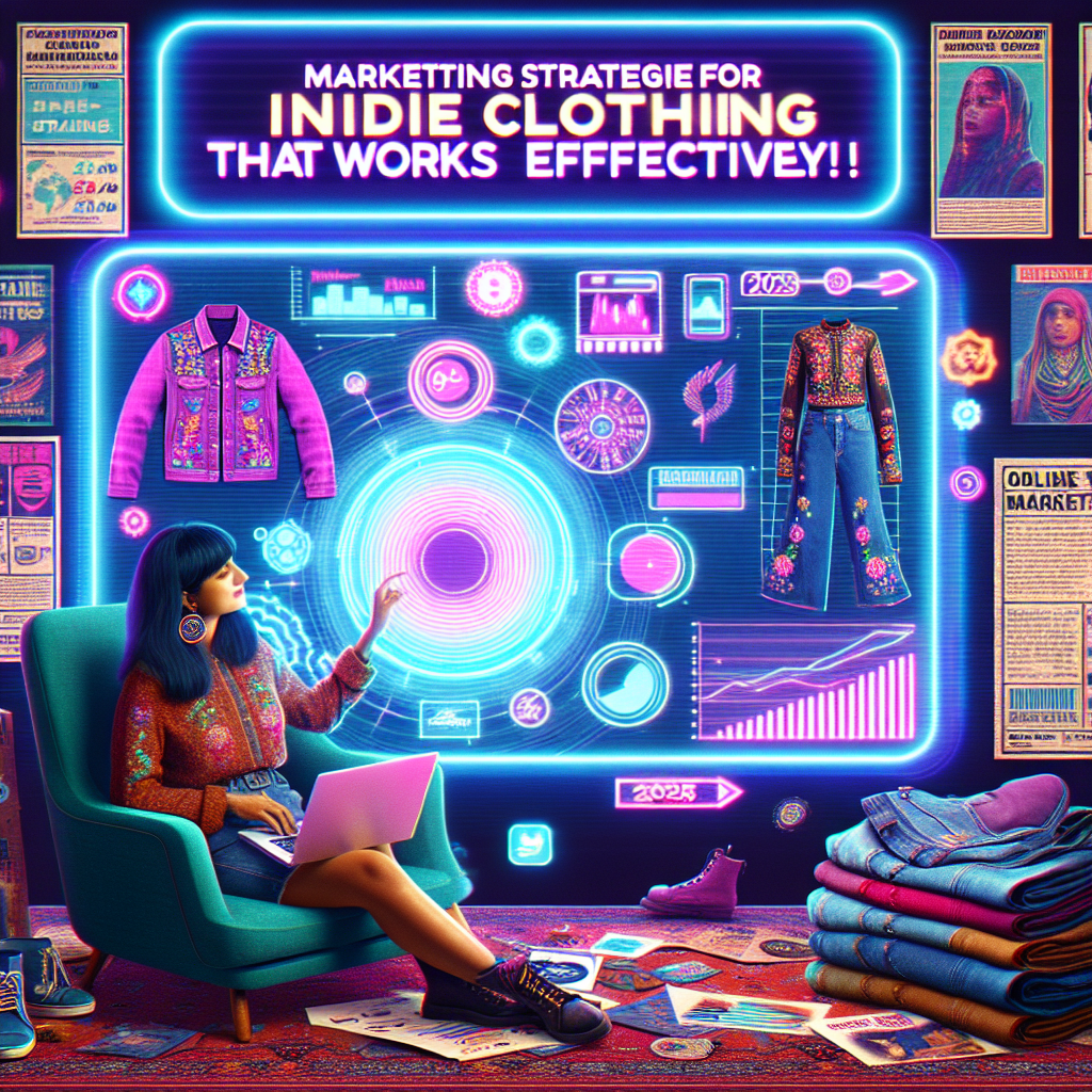 Marketing strategies for indie clothing