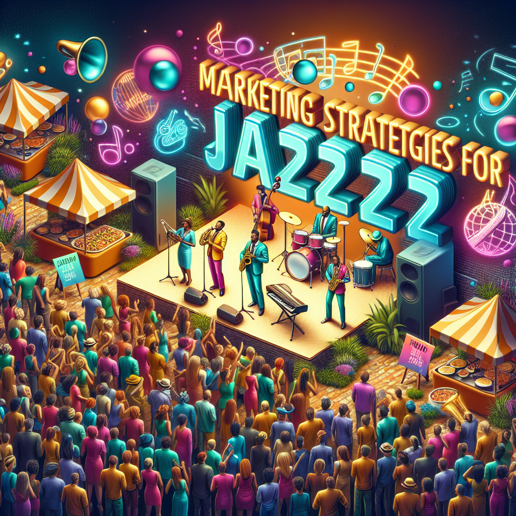 Marketing strategies for jazz festivals