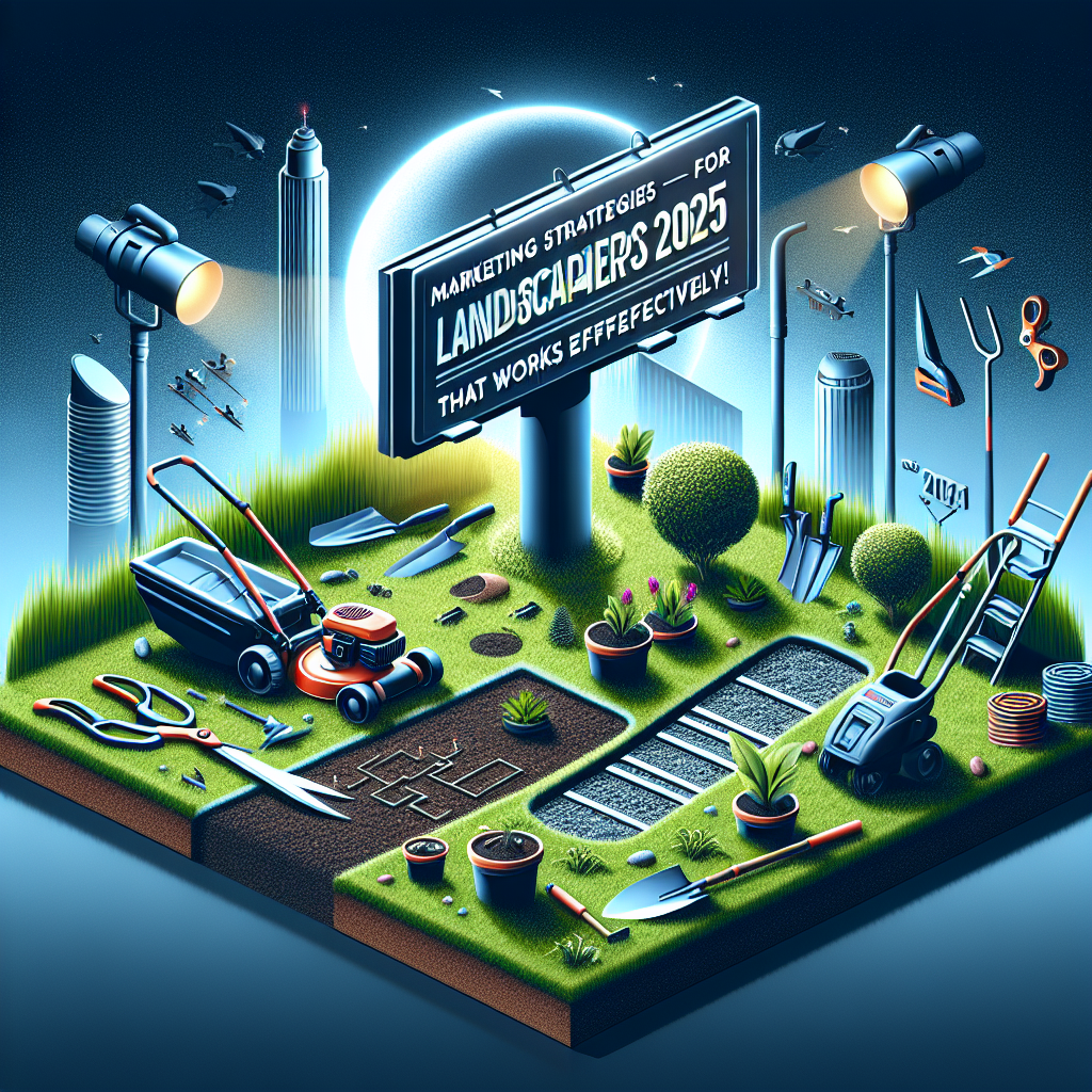 Marketing strategies for landscapers