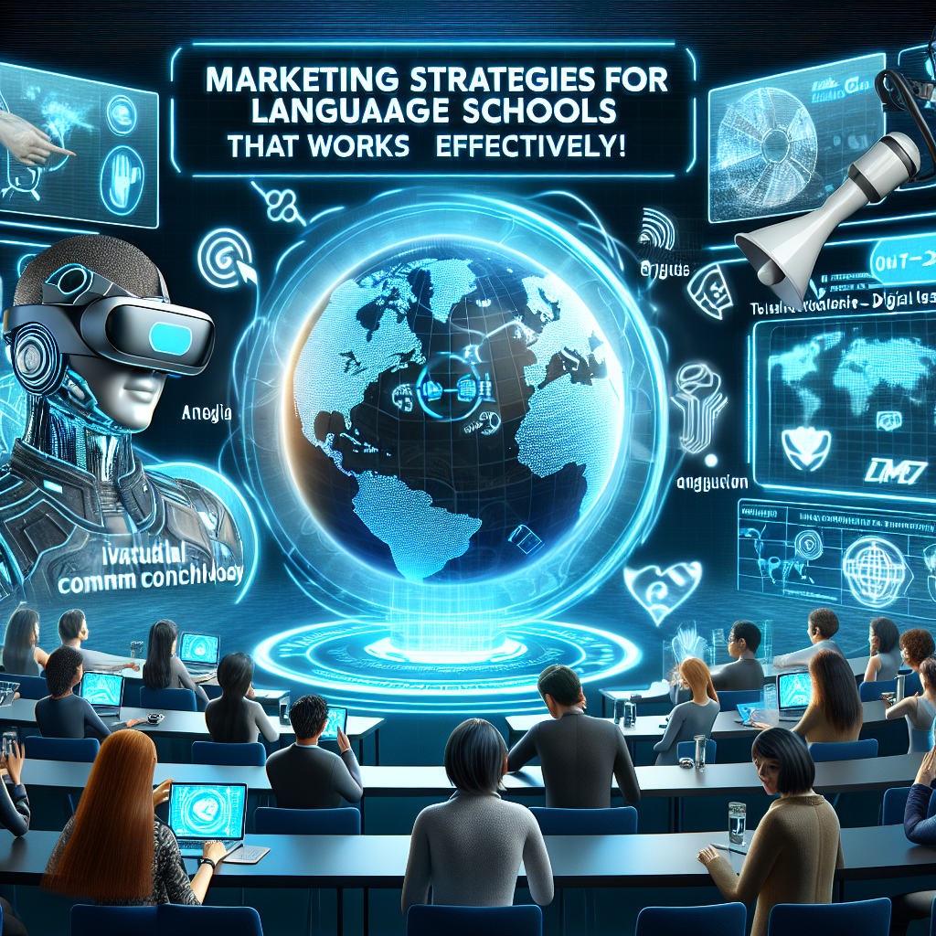 Marketing strategies for language schools