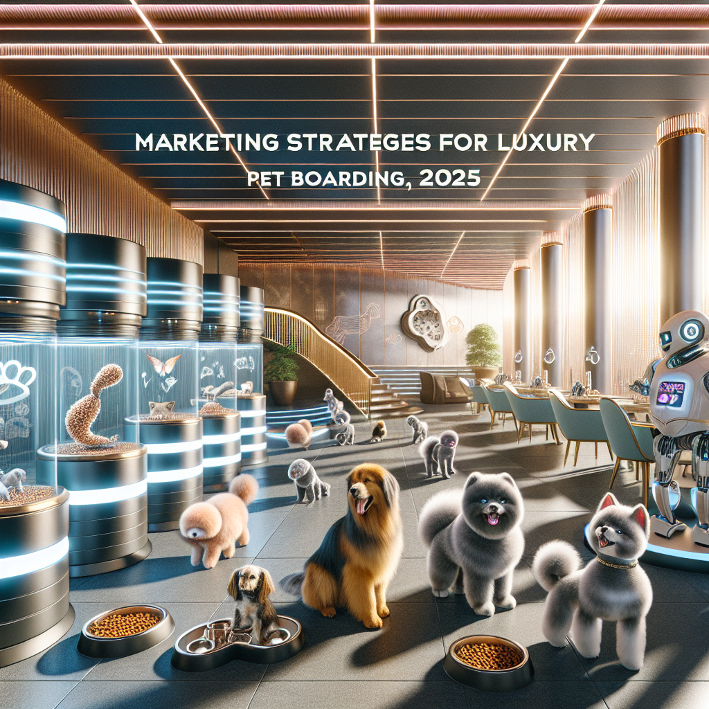 Marketing strategies for luxury pet boarding