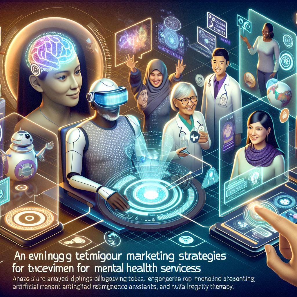 Marketing strategies for mental health services