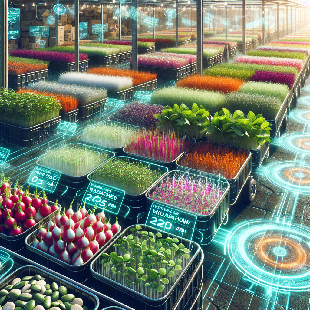 Marketing strategies for microgreens