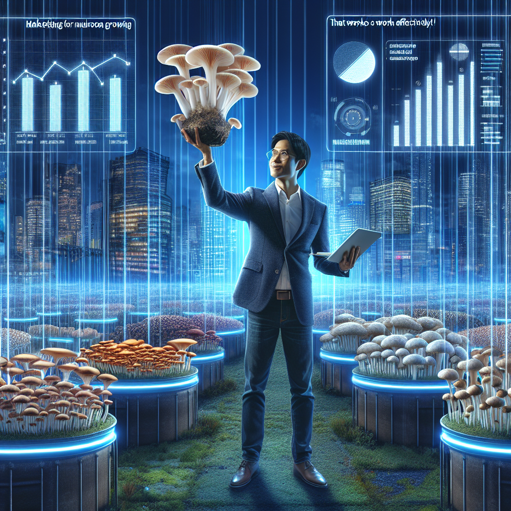 Marketing strategies for mushroom growing