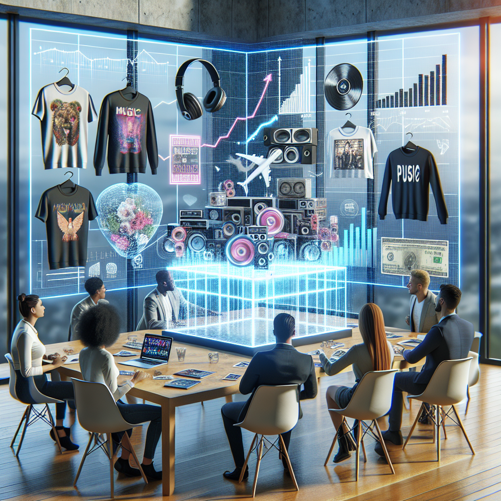 Marketing strategies for music merchandise