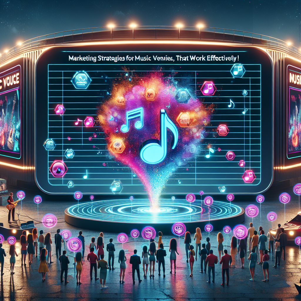 Marketing strategies for music venues