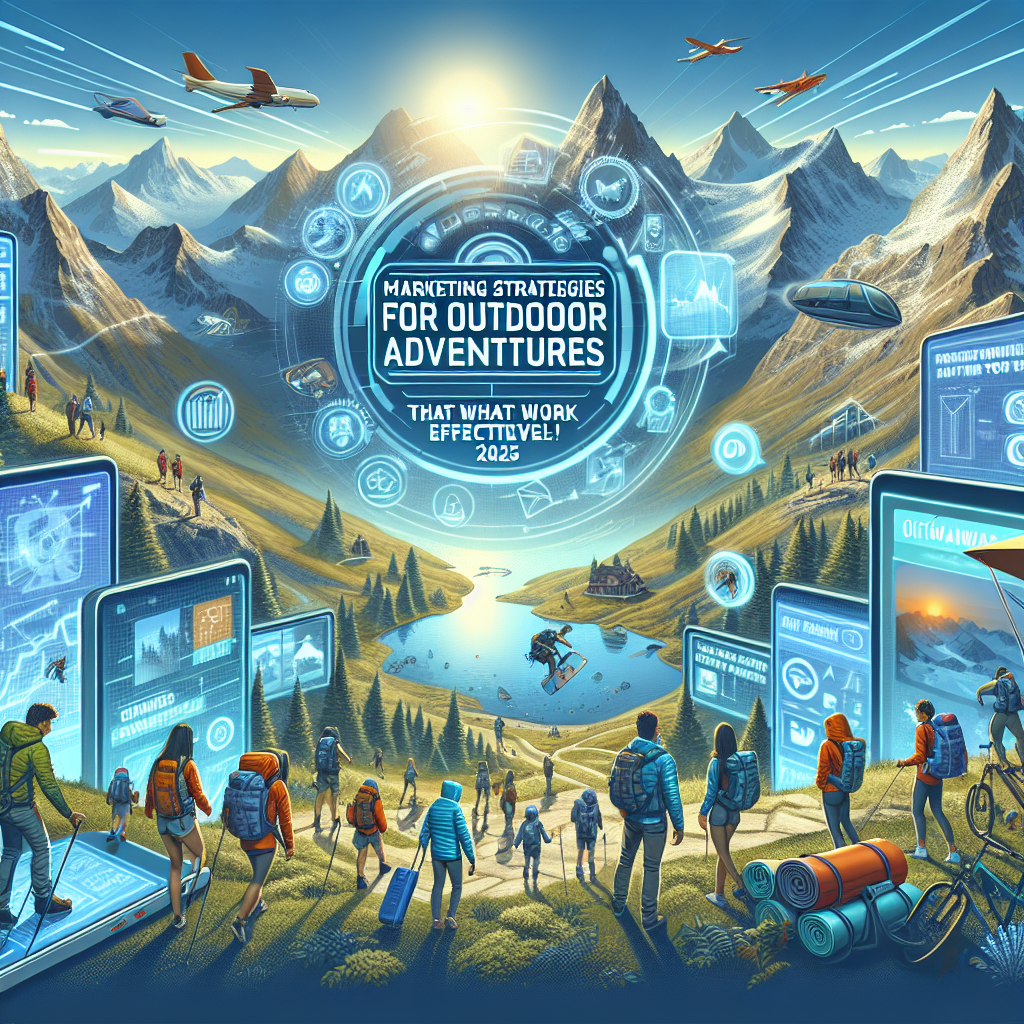 Marketing strategies for outdoor adventures