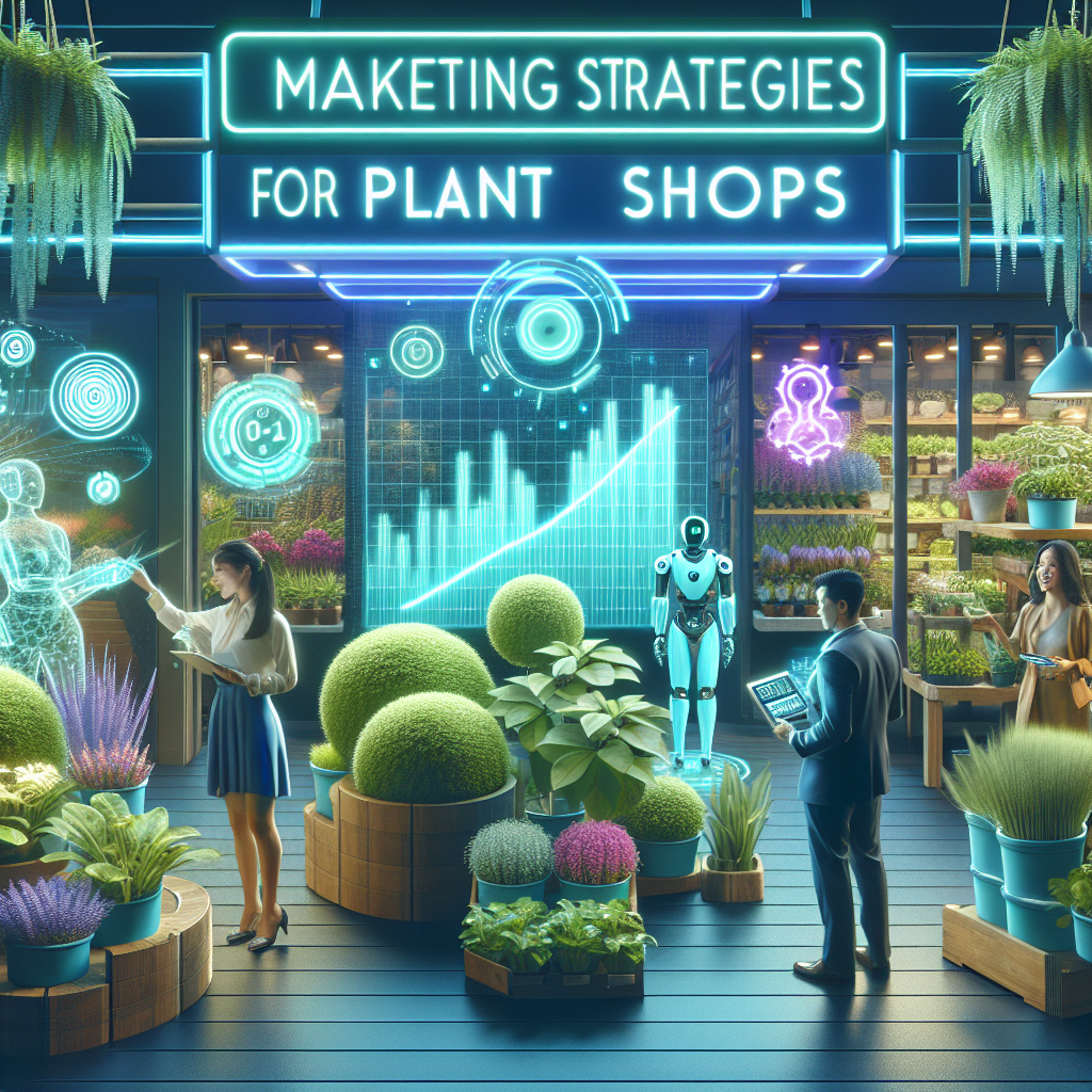 Marketing strategies for plant shops