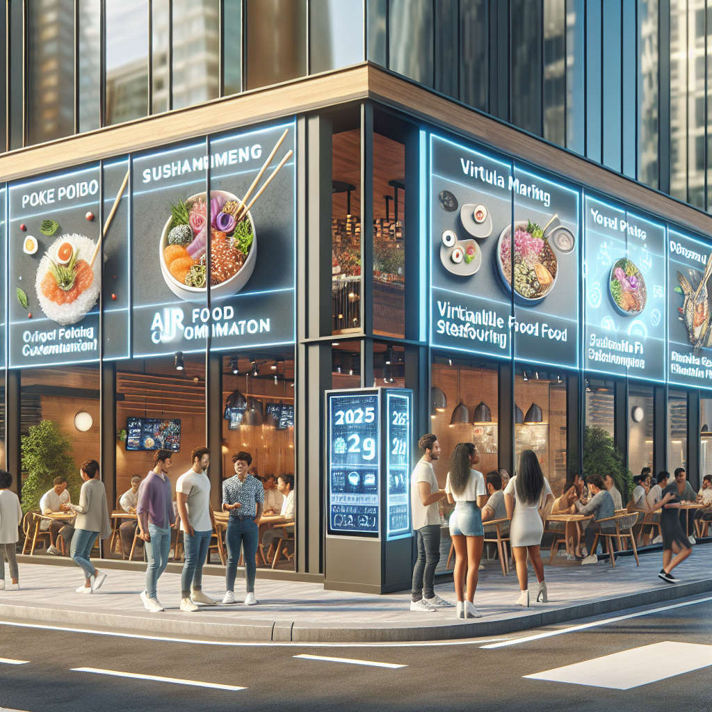 Marketing strategies for poke restaurants