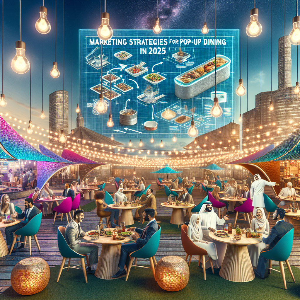 Marketing strategies for pop-up dining