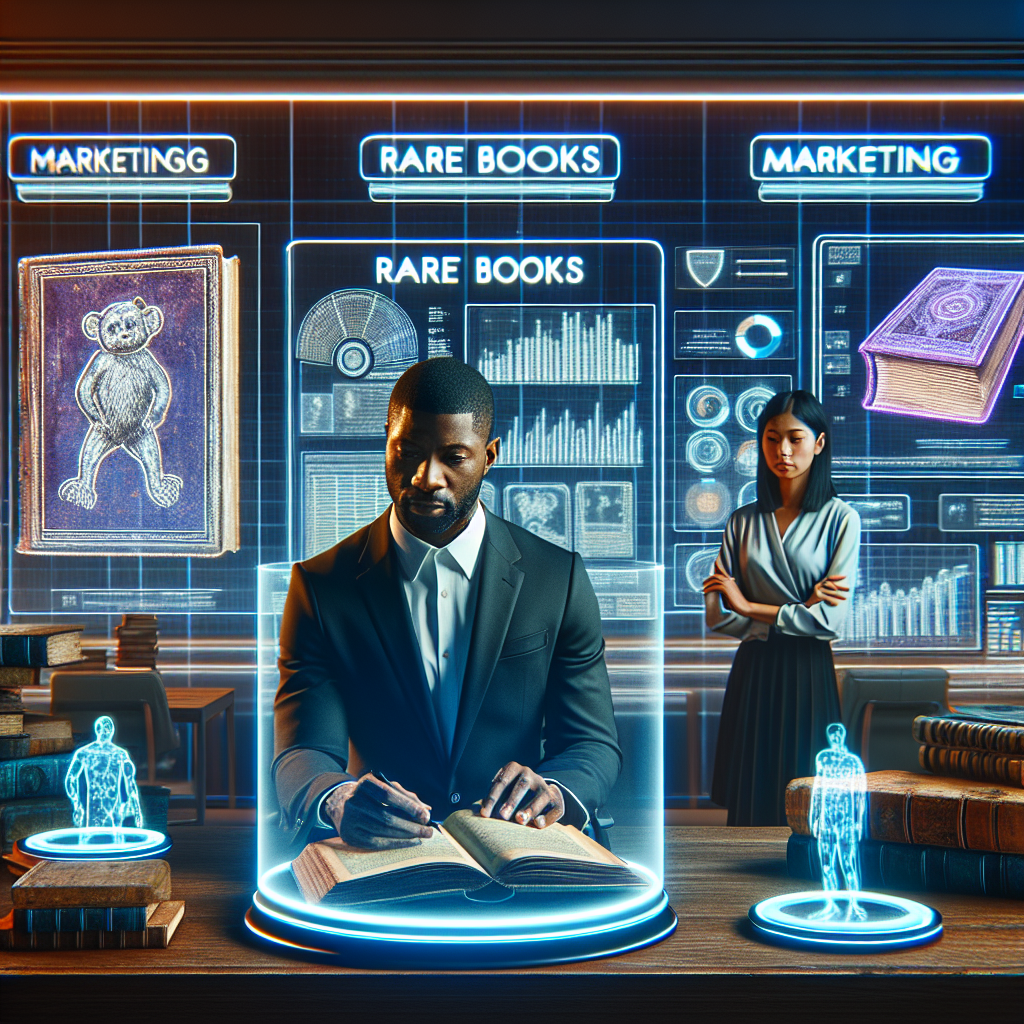 Marketing strategies for rare books