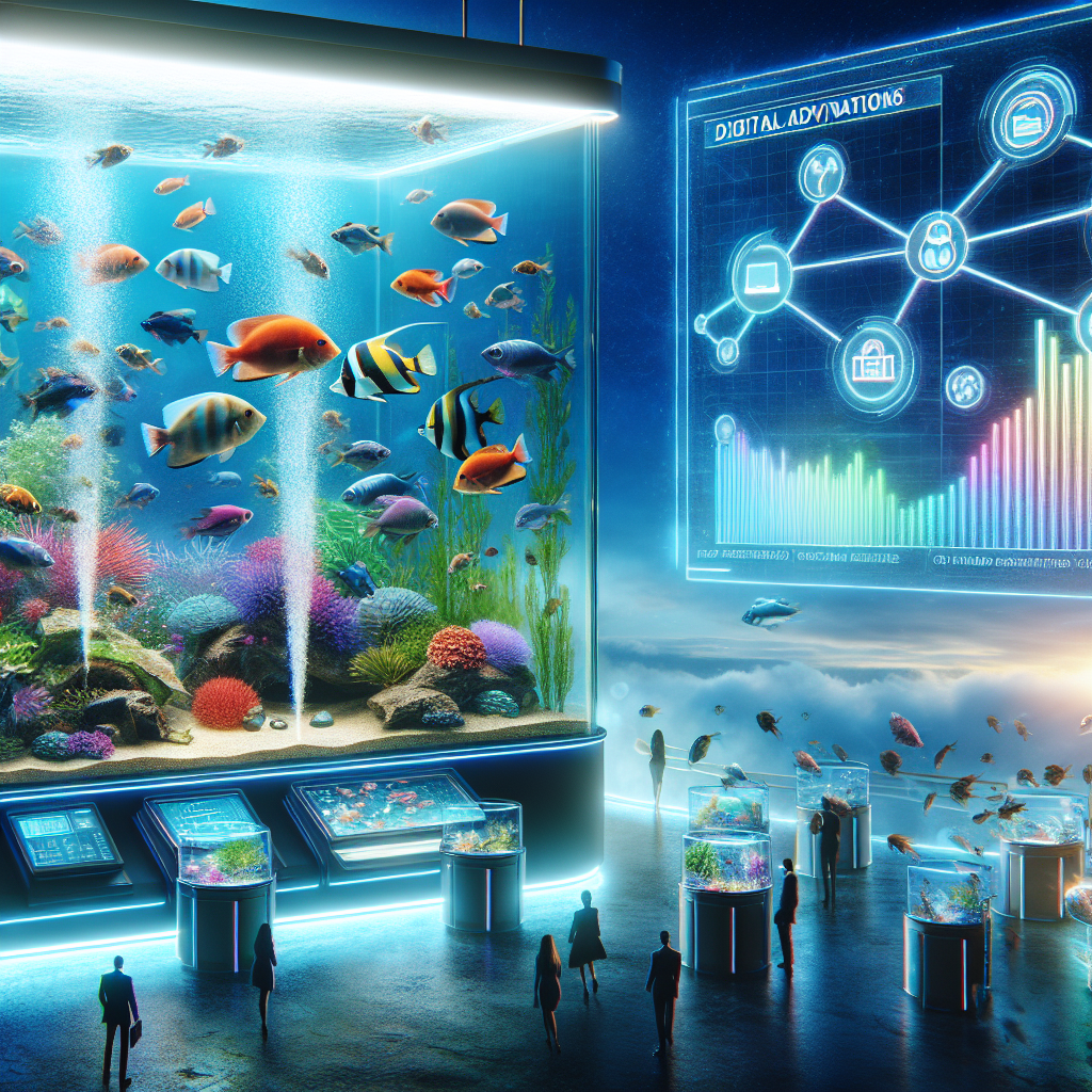 Marketing strategies for saltwater aquariums