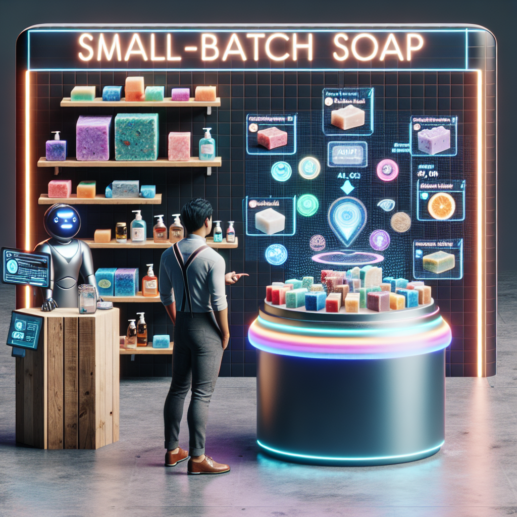 Marketing strategies for small-batch soap