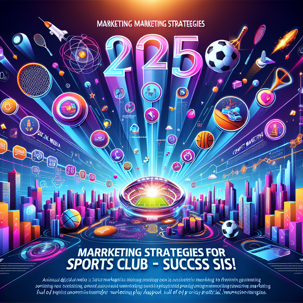 Marketing strategies for sports clubs
