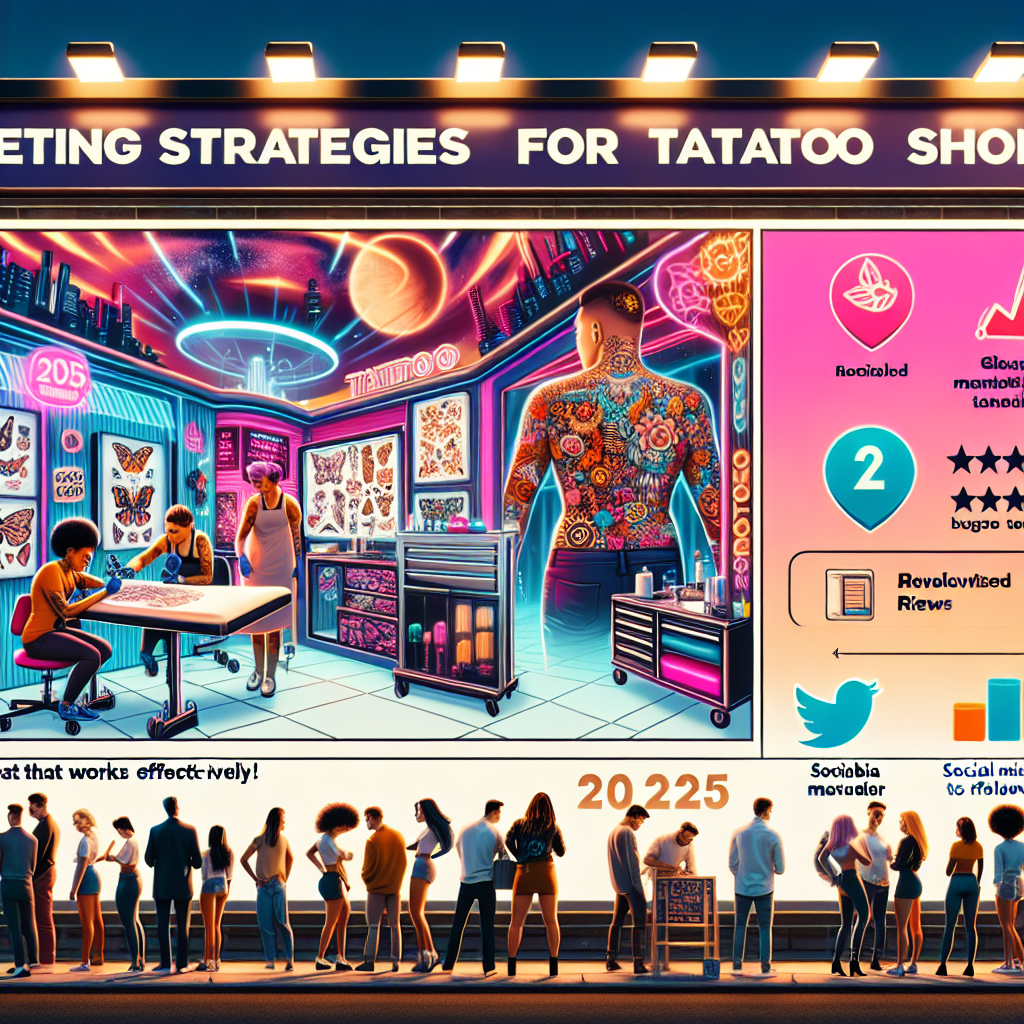 Marketing strategies for tattoo shops
