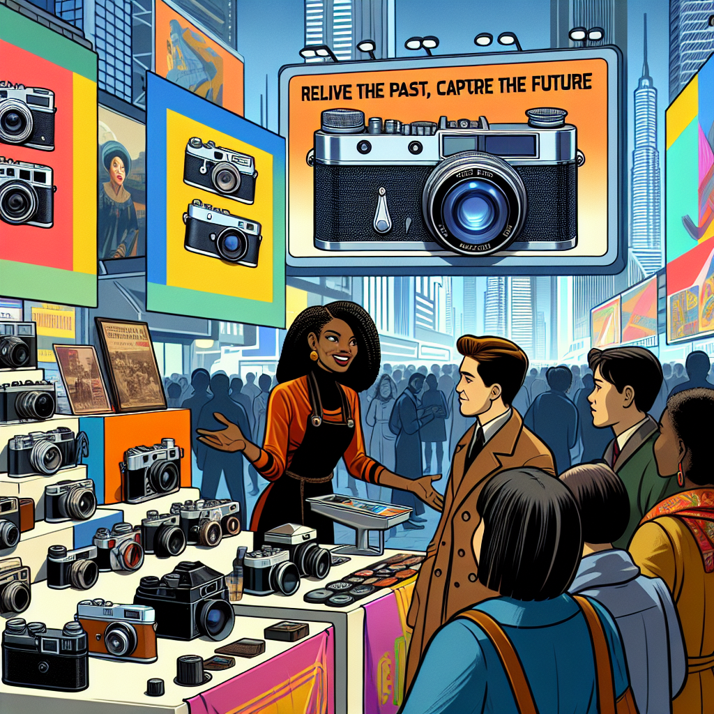 Marketing strategies for vintage cameras