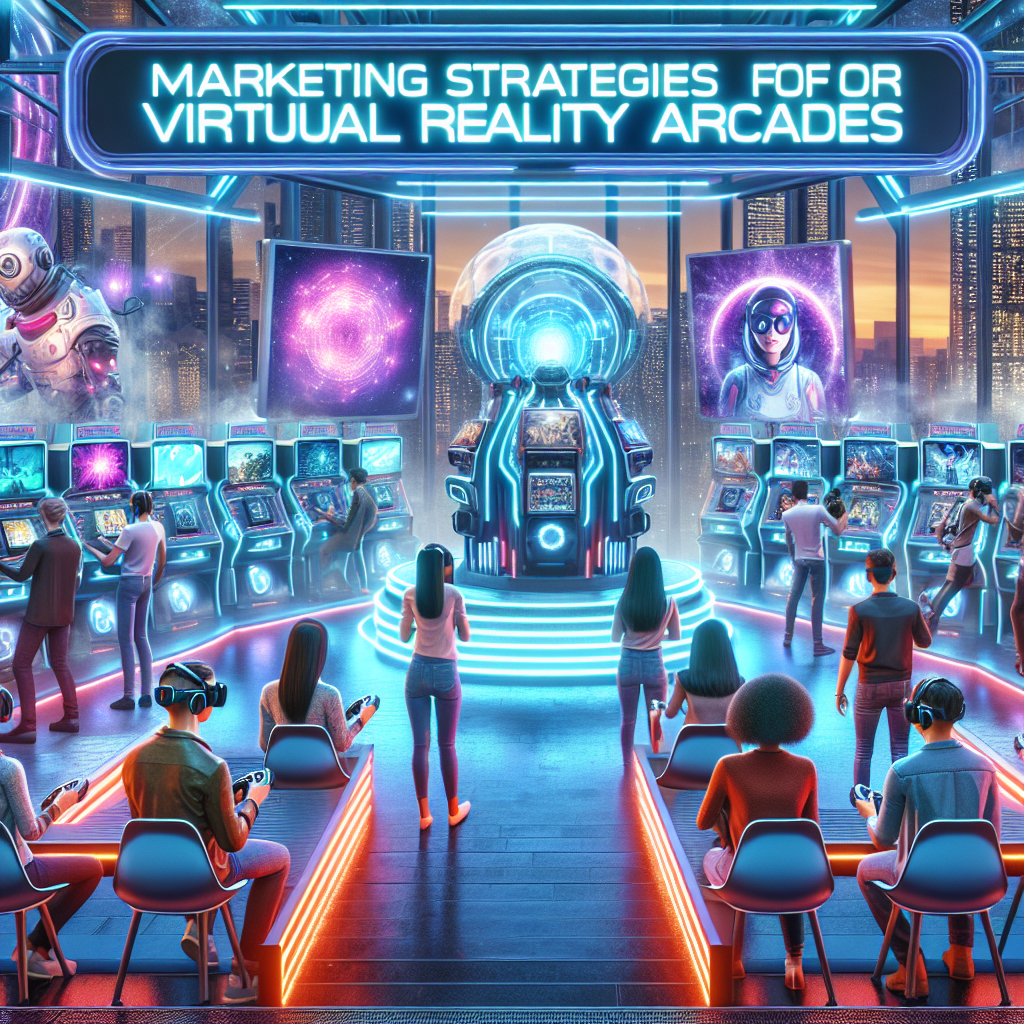 Marketing strategies for virtual reality arcades