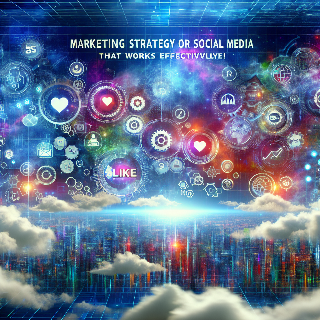 Marketing strategy for social media