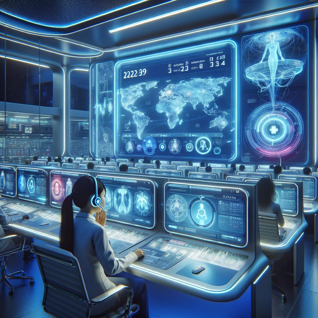 Medical call center service