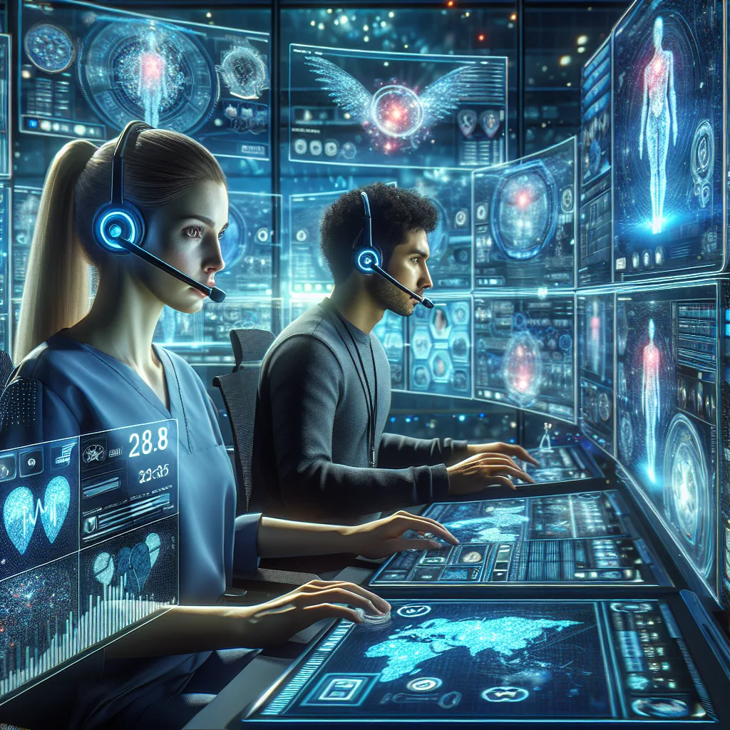 Medical call center services