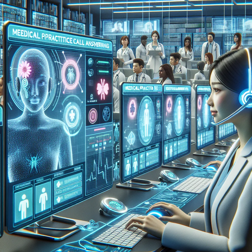 Medical practice call answering service