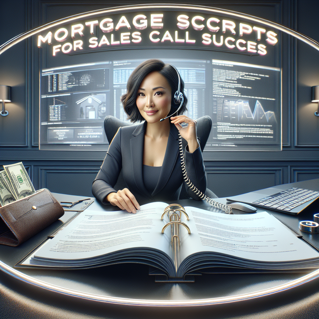 Mortgage Scripts For Sales Call Success