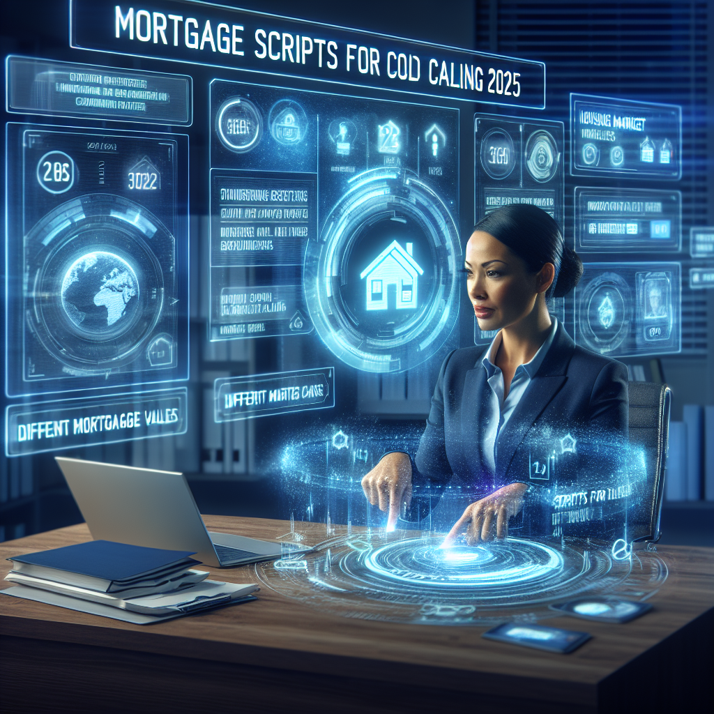 Mortgage scripts for cold calling