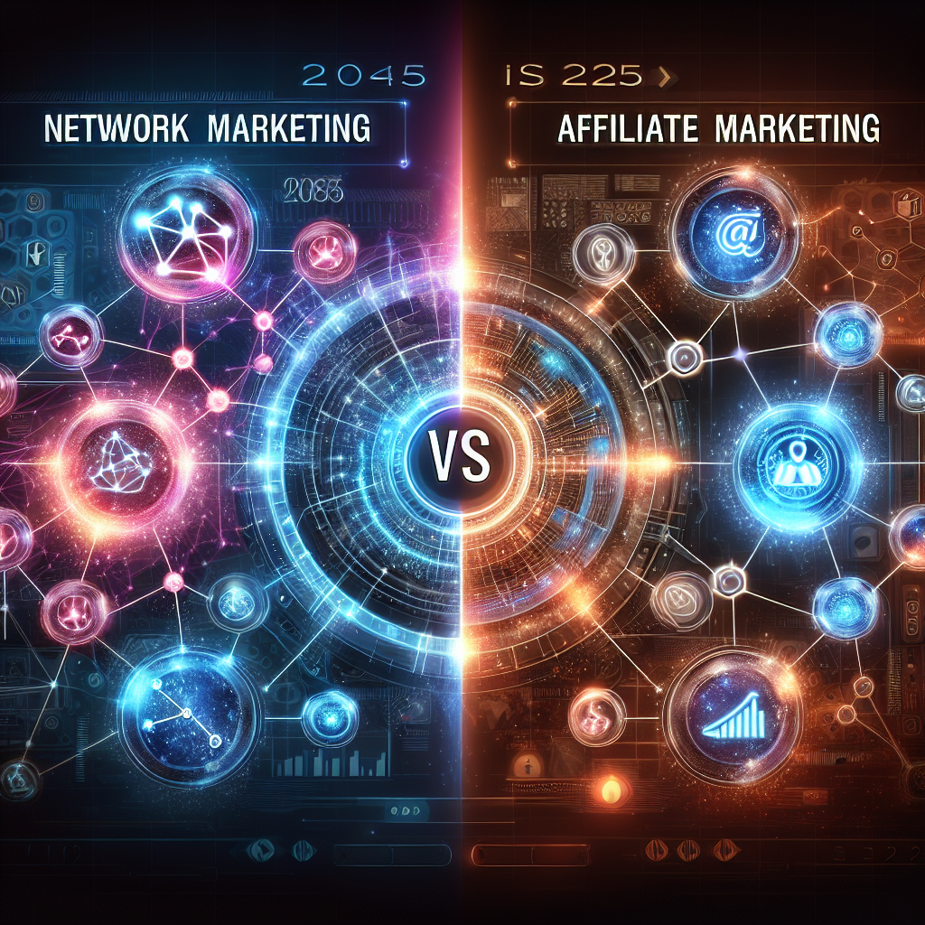 Network Marketing Vs Affiliate Marketing