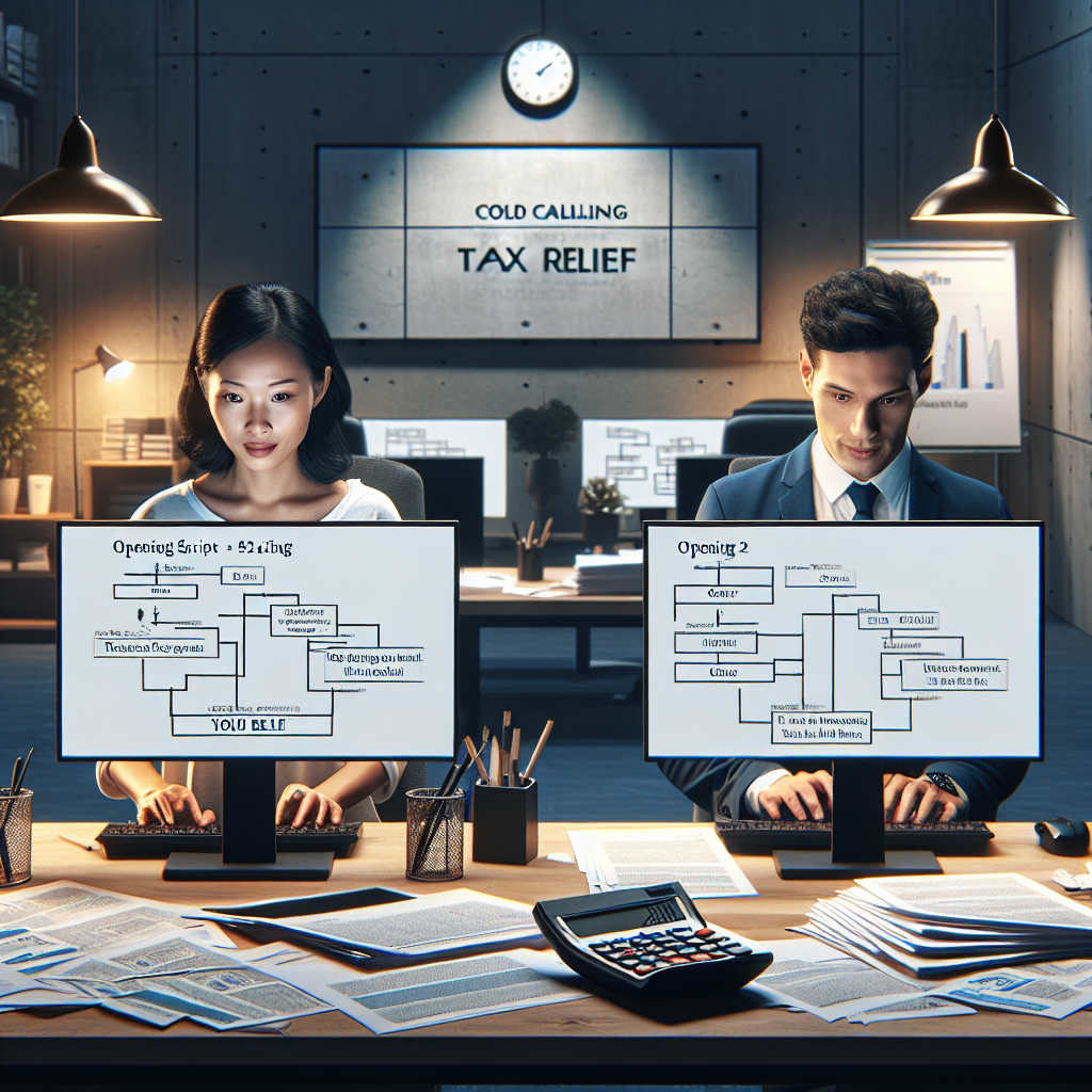 Opening script for cold calling tax relief