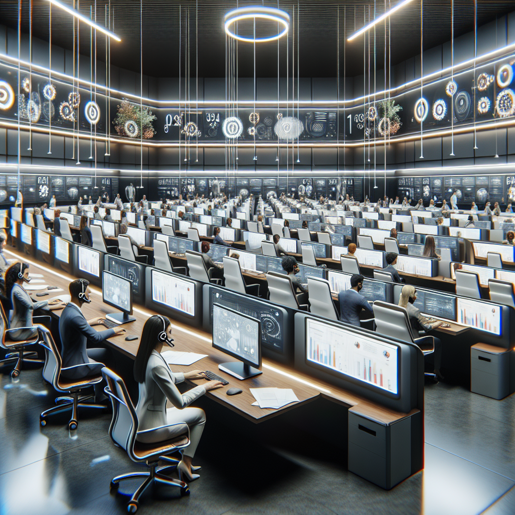 Outbound sales call center