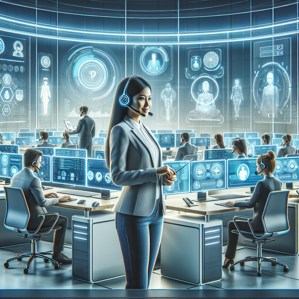 Outsource call center representative